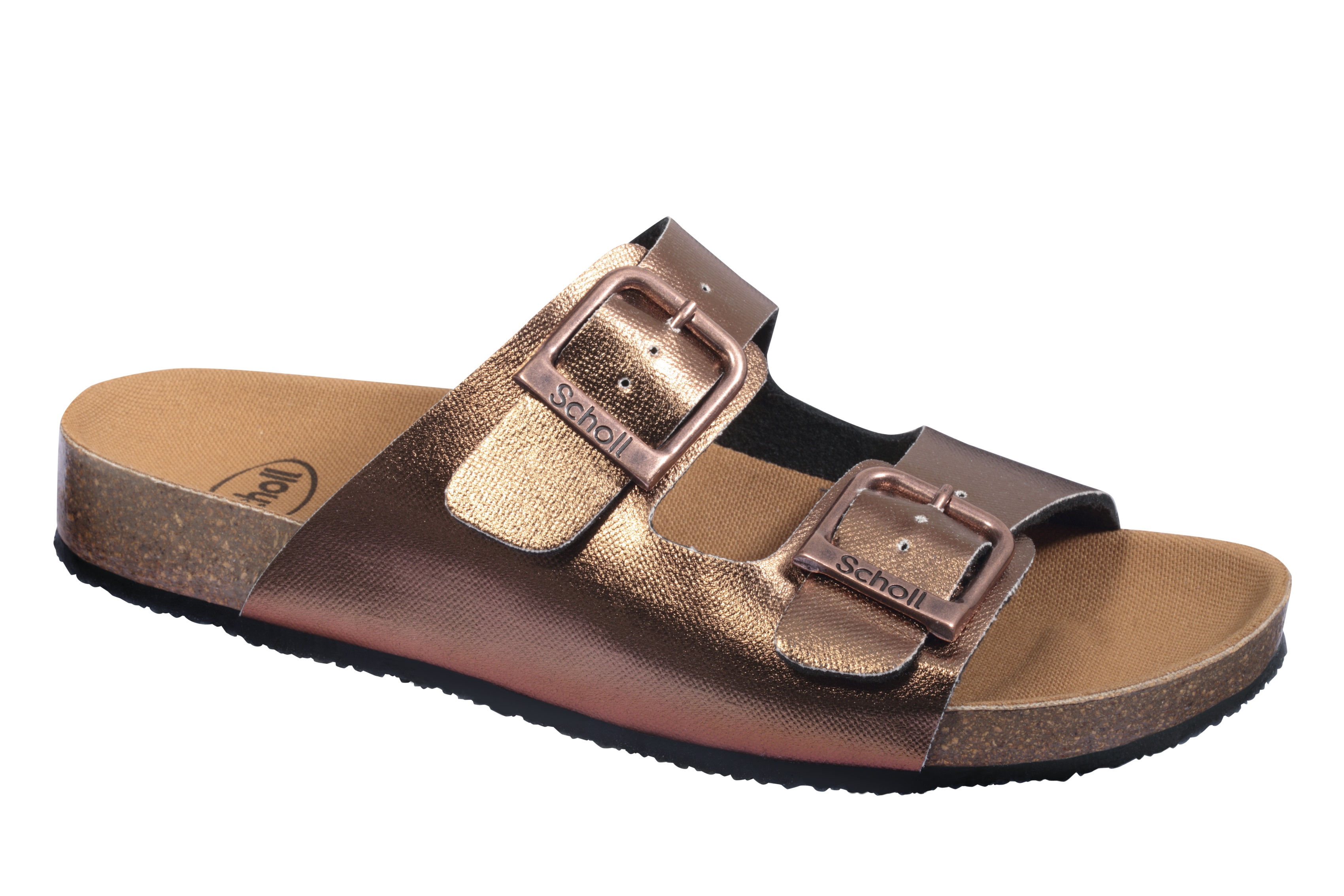 Scholl Greeny Mule Bronze