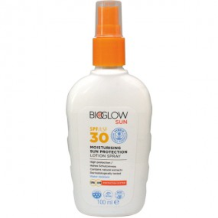 BioGlow Sunspray Faktor 30  100 ml.