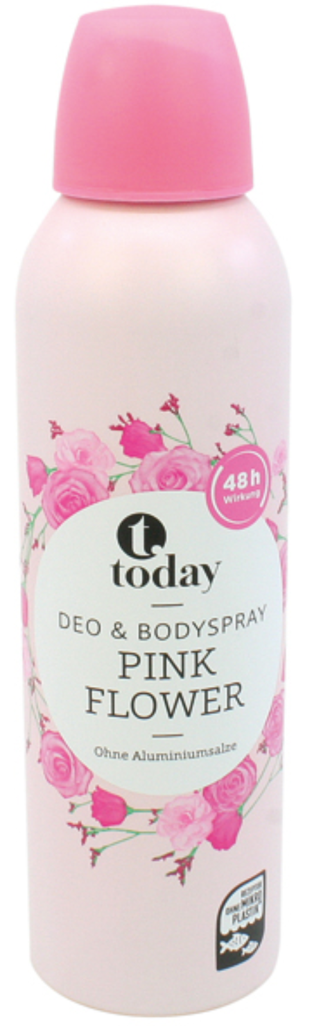 Today Deospray Pink Flower 200 ml.